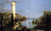 Thomas Cole Course of Empire Desolation painting